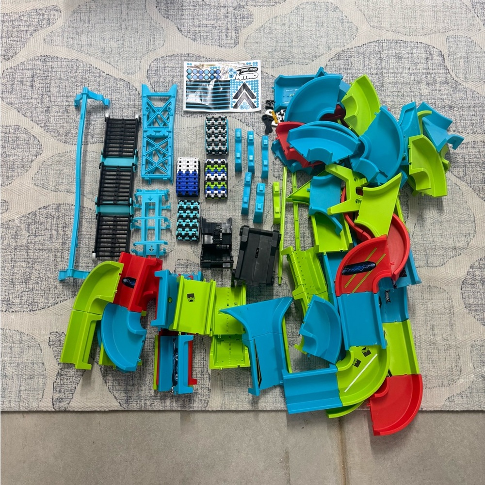 Power Treads Toy Track Set